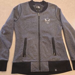 Minnesota Blue Ox Hockey Women's Gray Zip Up Sweater. Size Small